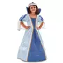 EURO CARNAVALES Déguisement Petite Princesse : Bleu - 3/4 ans (96 à 104 cm)