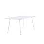 Voir la diapositive 3 : Paris Prix Table à Manger Design  Silar  180cm Blanc