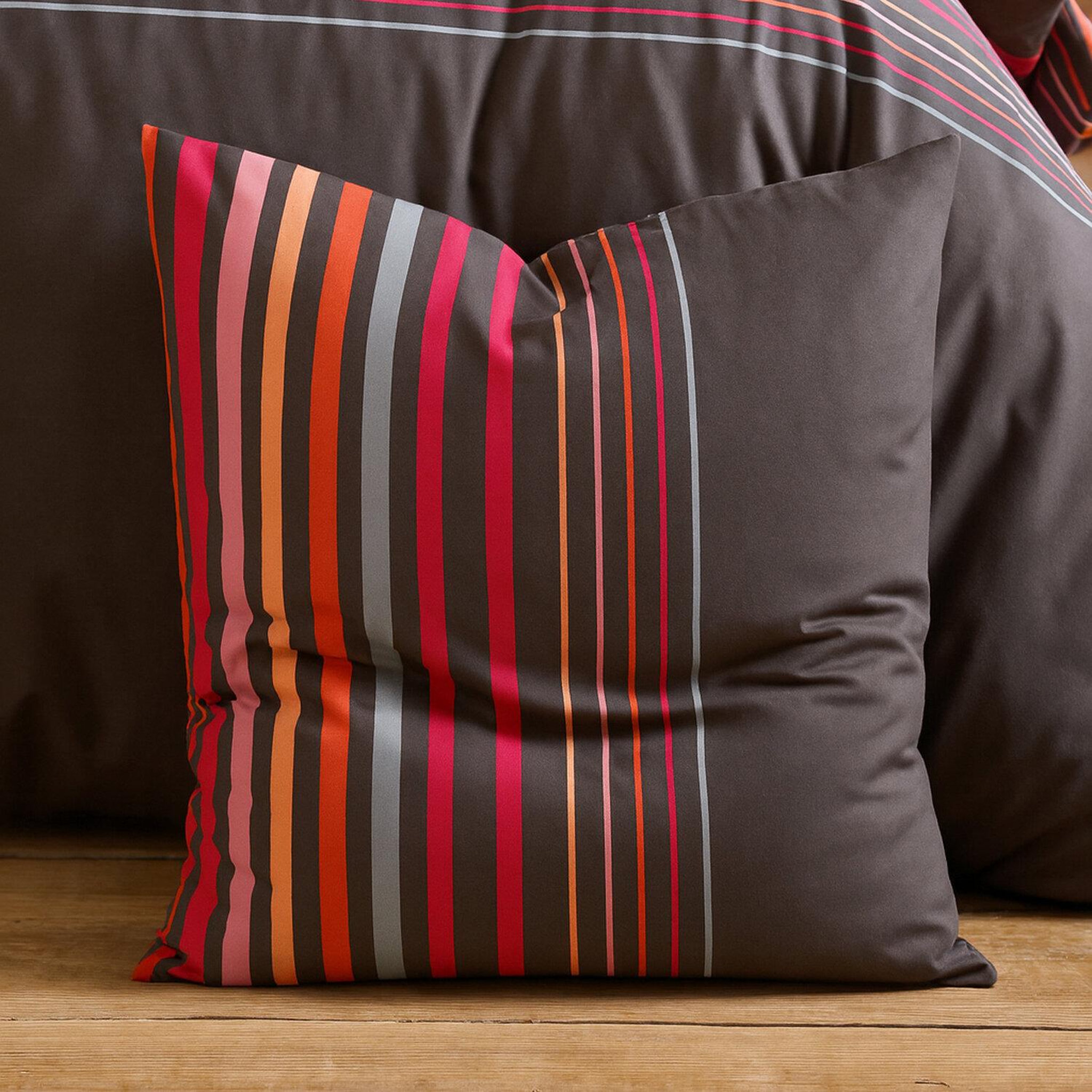 Voir la diapositive 3 : Home collection Taie d'oreiller 50x70cm coton dandy