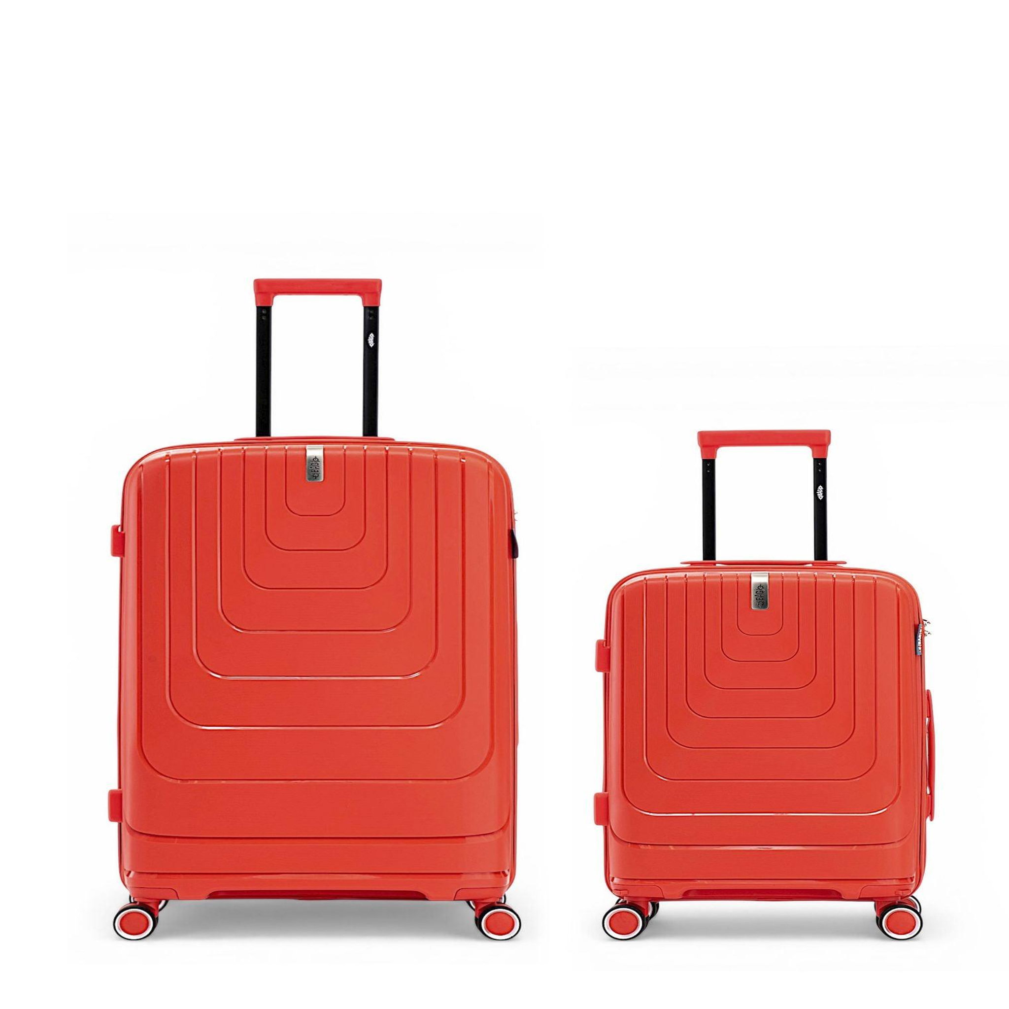 OBAGO Lot de 2 Valises Rigides Grand Format et Cabine GALINA