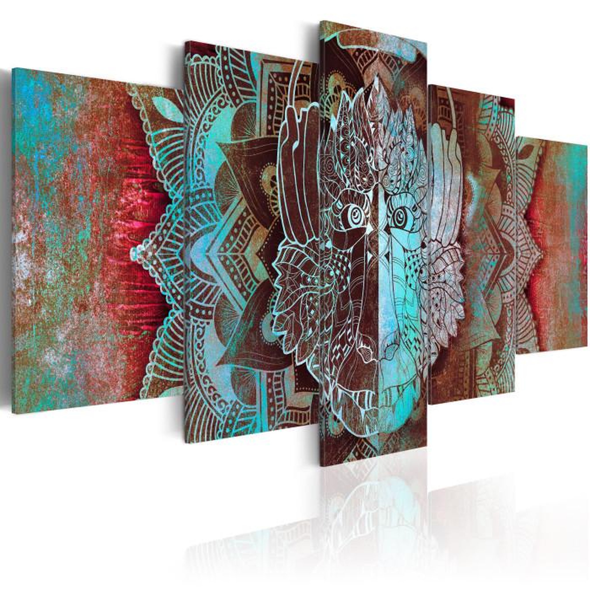 Paris Prix Tableau Imprimé  King of Jungle. Coloris disponibles : Multicolore