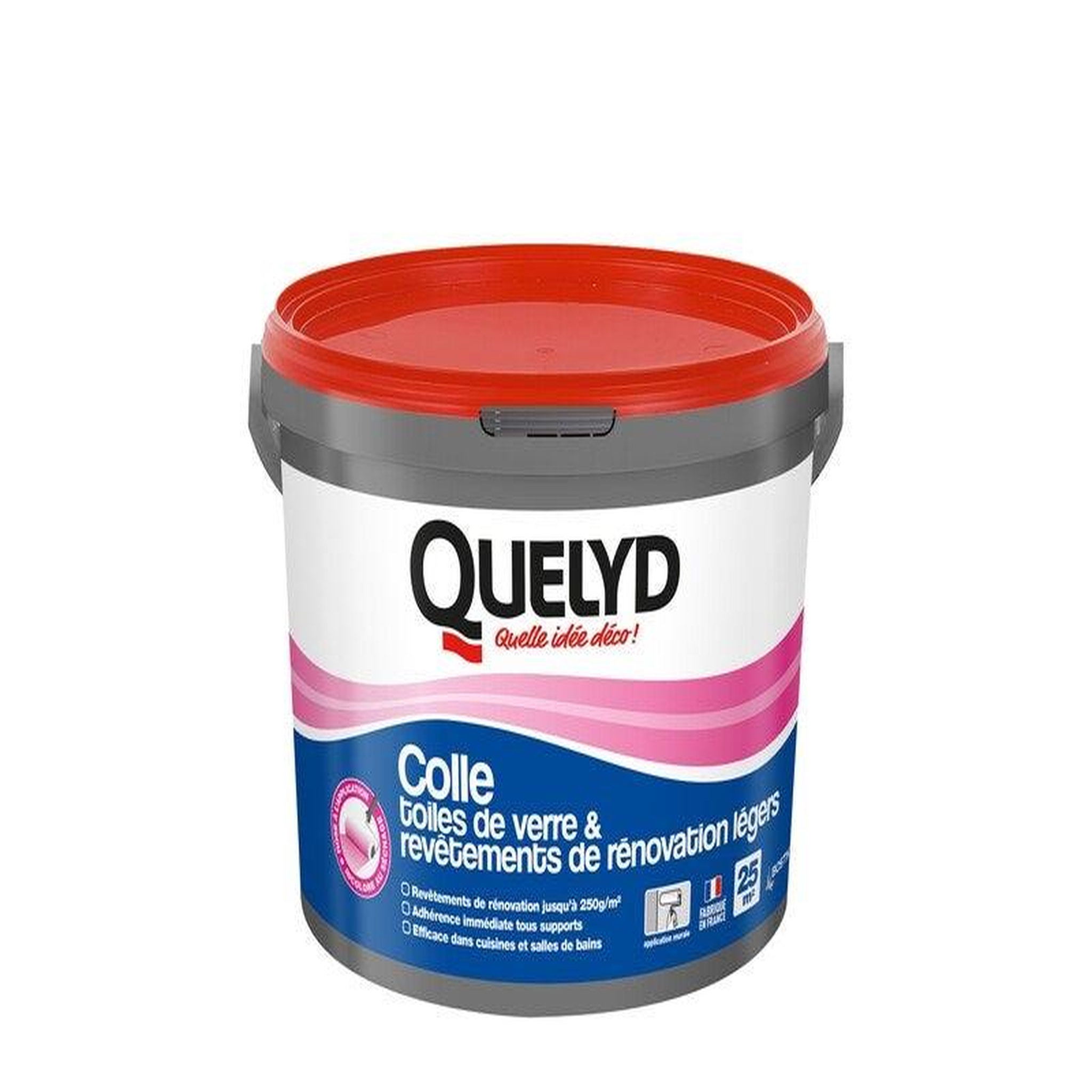 QUELYD Colle Toiles de verre, QUELYD, 5 kg