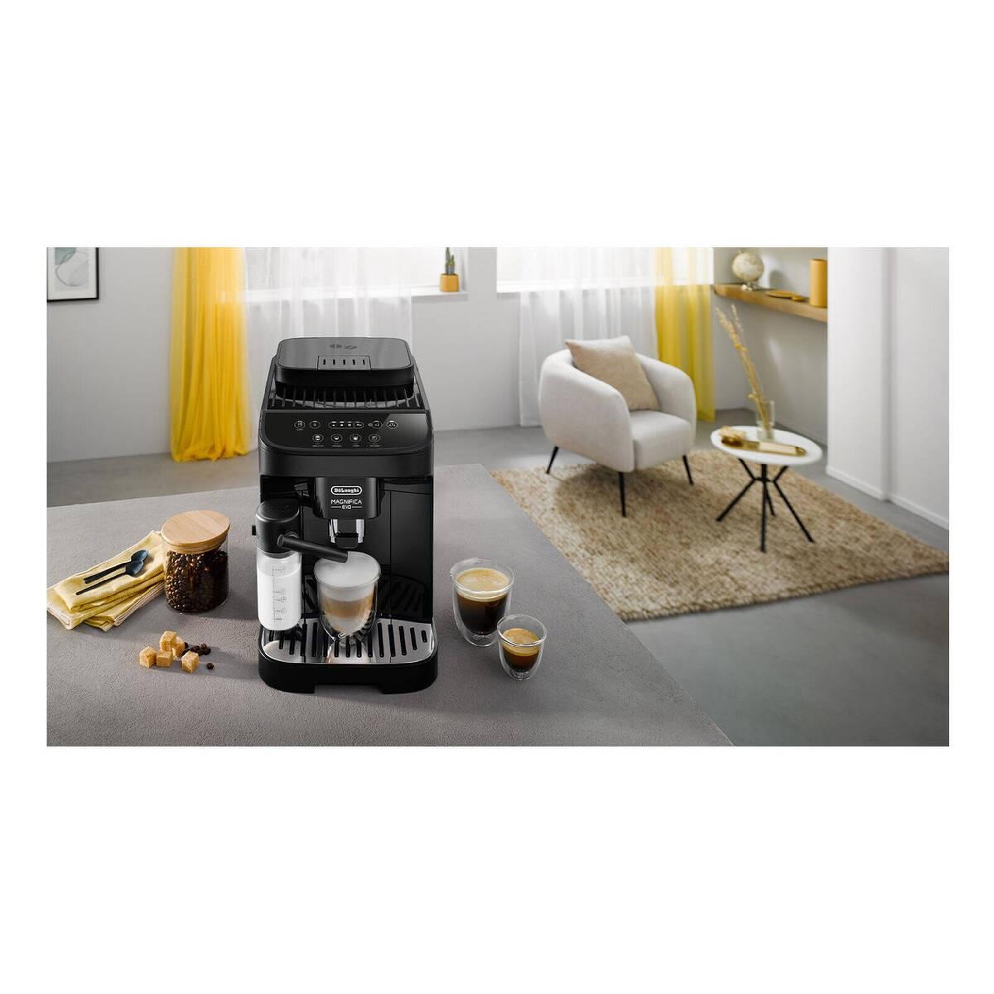 Voir la diapositive 4 : DELONGHI Robot café 15 bars gris - ecam293.52b
