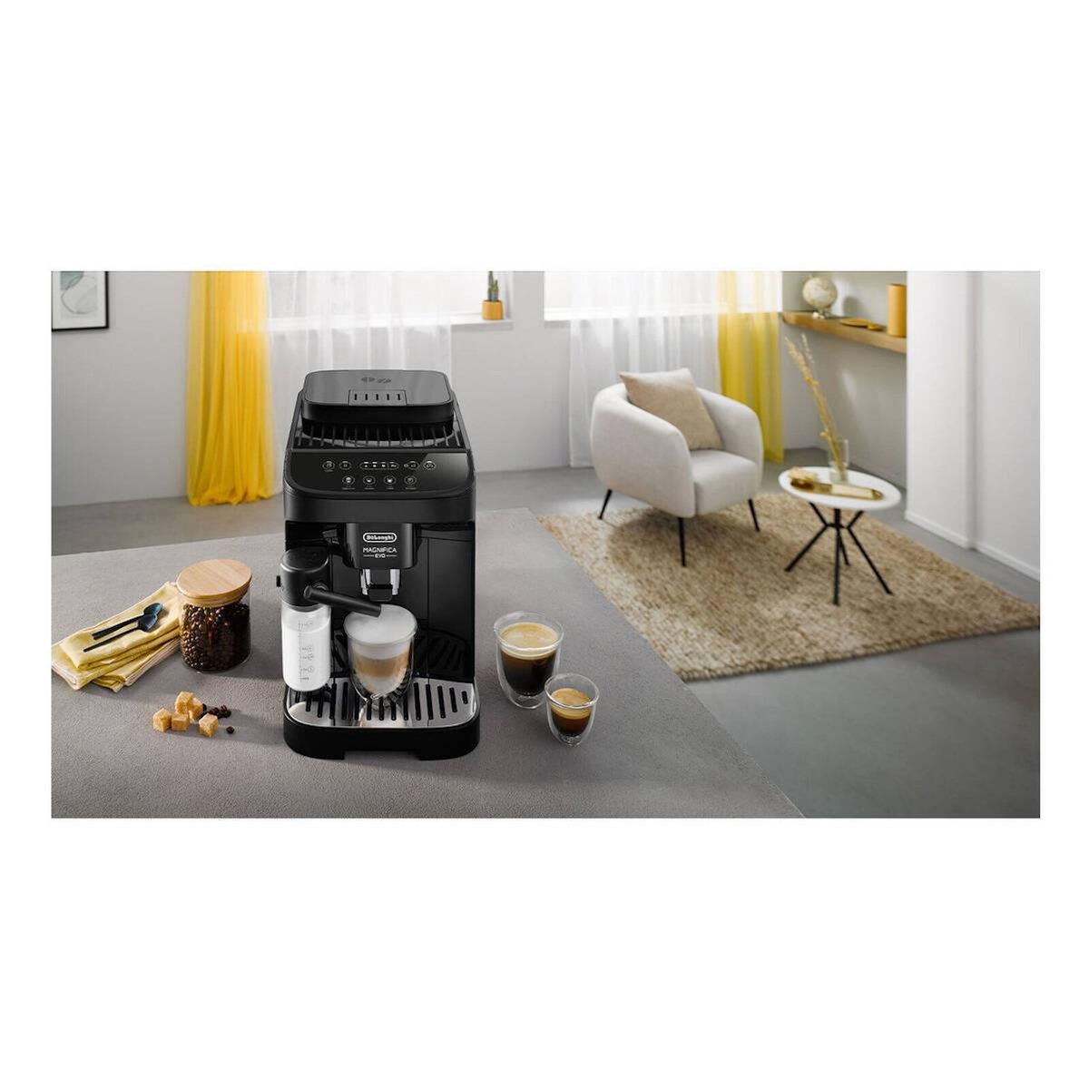 DELONGHI Robot café 15 bars gris - ECAM293.52B