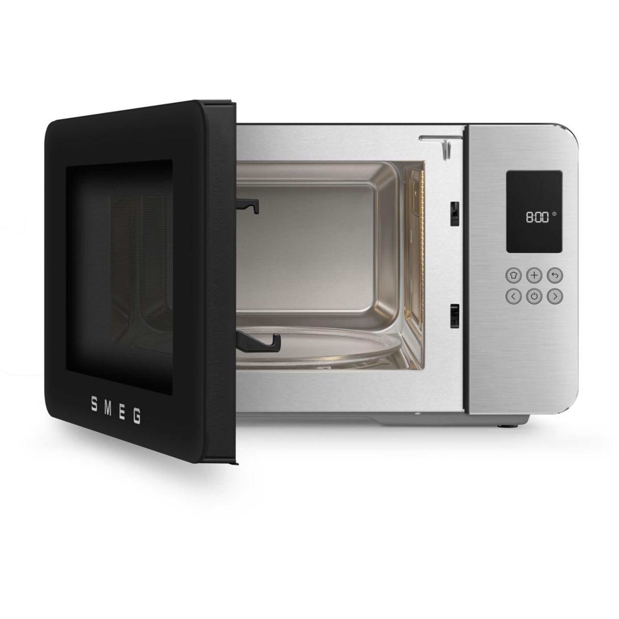Voir la diapositive 2 : SMEG Micro ondes grill moc01blmeu
