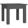 Voir la diapositive 2 : VIDAXL Table basse Gris 35x35x30 cm Bois massif de pin