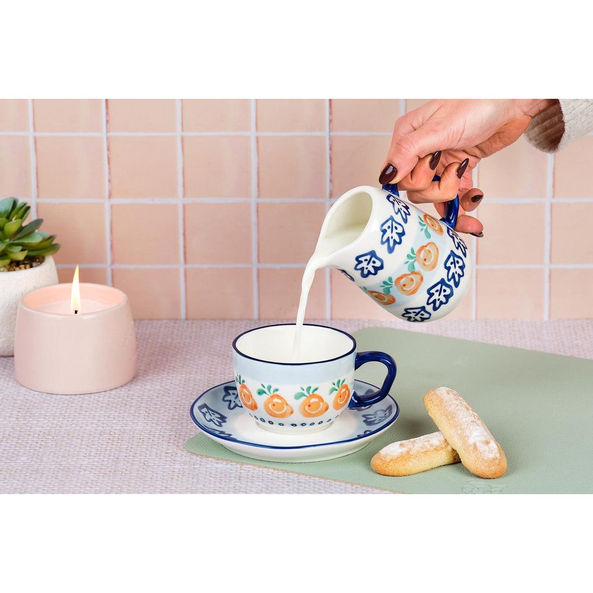 BJORN Pot à lait NAPOLI 30cl - Agrume