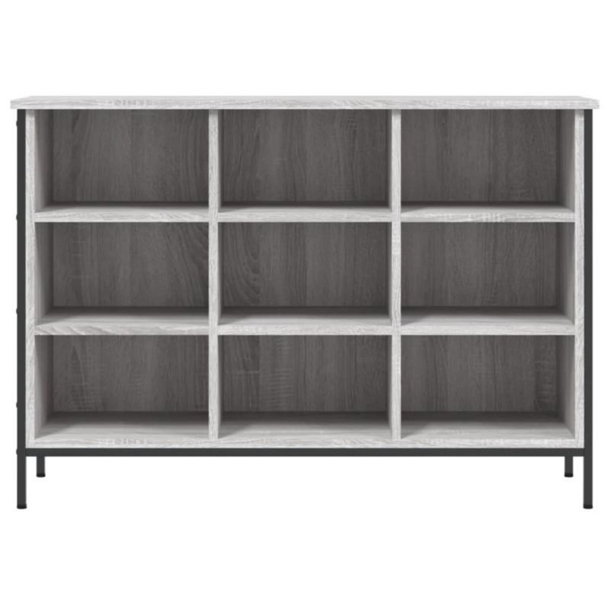 VIDAXL Armoire à chaussures sonoma gris 100x35x70 cm bois d ingénierie