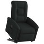 Voir la diapositive 1 : VIDAXL Fauteuil inclinable noir tissu