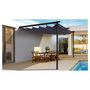 Voir la diapositive 1 : Inkazen Pergola de jardin adossée 3x2,7m