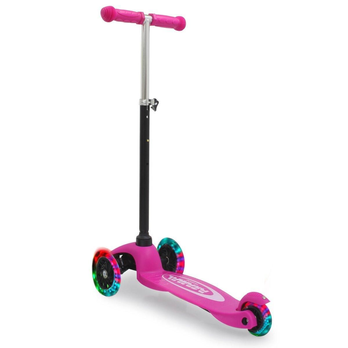 Jamara KickLight Scooter - couleur rose vif