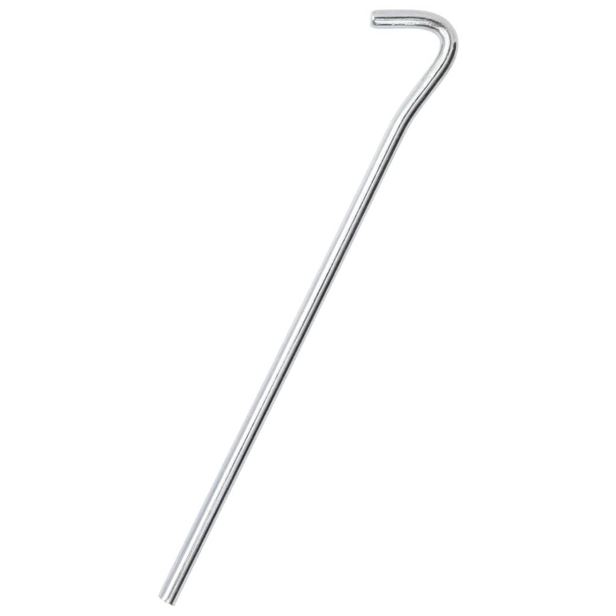Voir la diapositive 2 : VIDAXL Piquets de tente 25 pcs 23 cm Ø7 mm acier galvanise