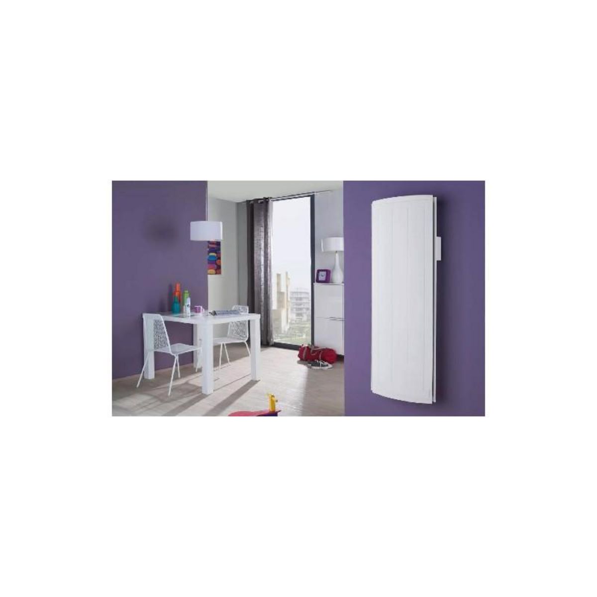 Atlantic Radiateur électrique 1500W NIRVANA NEO vertical blanc ATLANTIC 529912