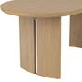 Voir la diapositive 3 : ATMOSPHERA Table à manger en bois pour 6 personnes LOUSADA - Beige