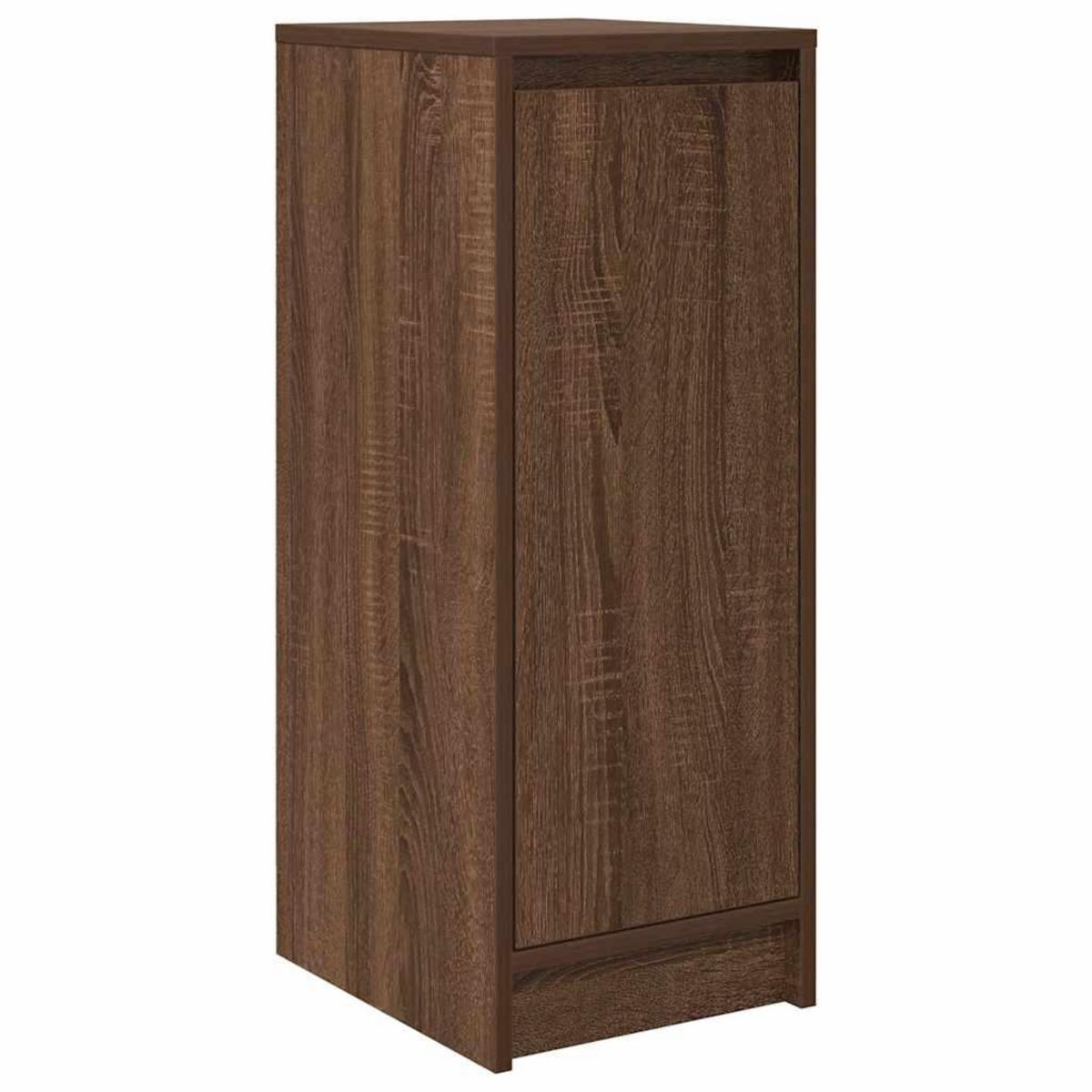 VIDAXL Armoire a chaussures chene marron 29,5x34x76 cm bois ingenierie