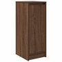 Voir la diapositive 2 : VIDAXL Armoire a chaussures chene marron 29,5x34x76 cm bois ingenierie