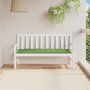 Voir la diapositive 3 : VIDAXL Coussin de banc de jardin vert melange 150x50x7 cm tissu