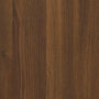Voir la diapositive 6 : VIDAXL Meuble TV avec lumieres LED Chene marron 90x35x40 cm