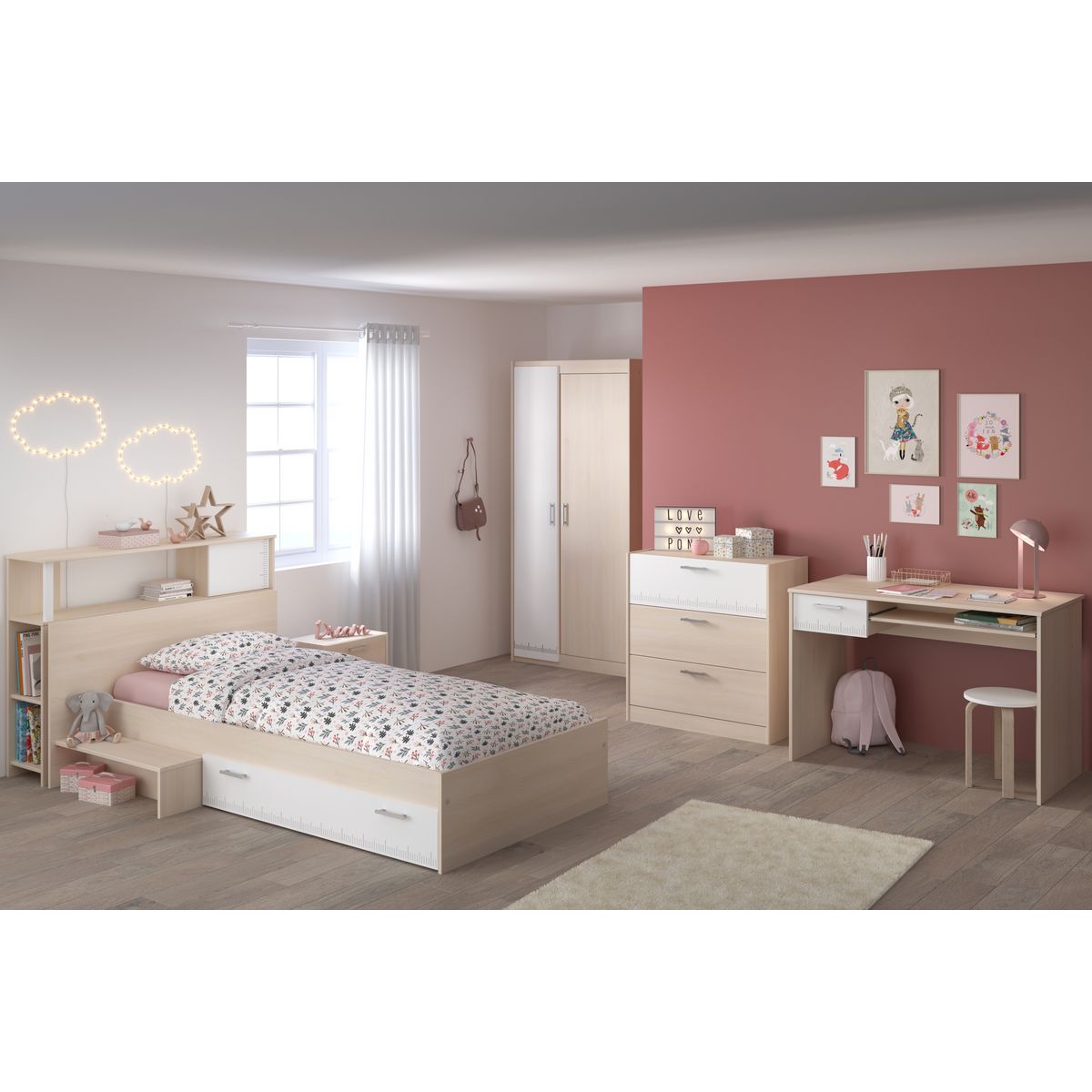 Commode 3 tiroirs SACHA