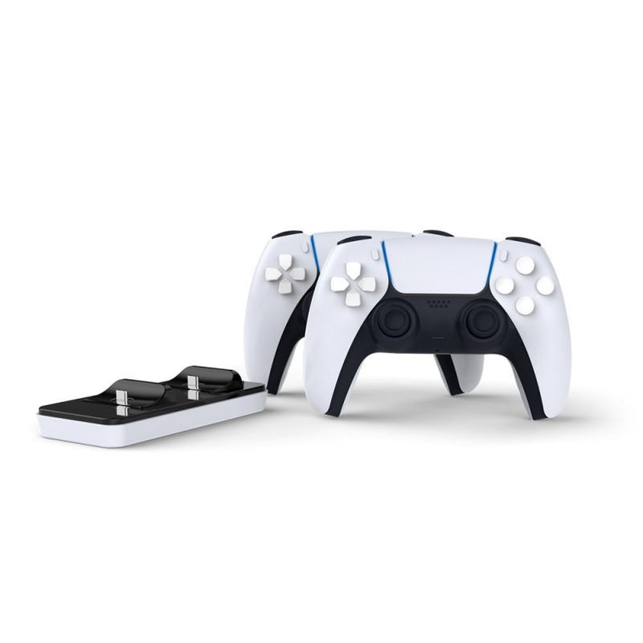 Voir la diapositive 5 : Subsonic Station de recharge pour 2 manettes PS5