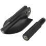 Voir la diapositive 2 : VIDAXL Pelle pliable Acier au carbone Noir