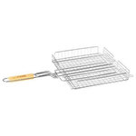 NEKA Grille Barbecue Panier  Summer  34x31cm Chrome