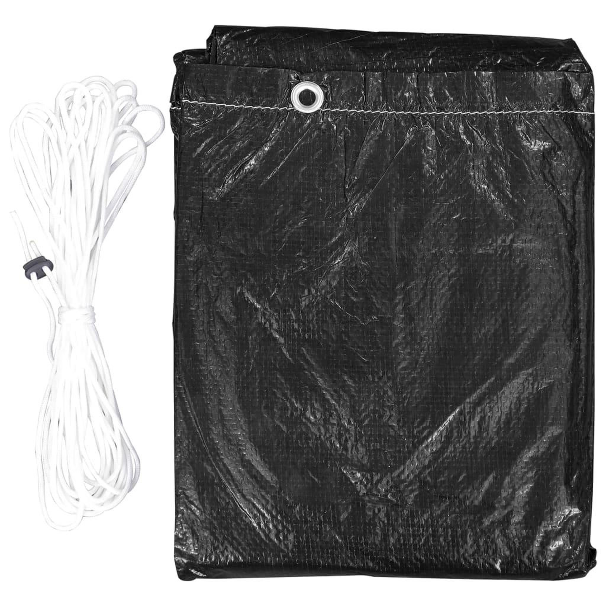 Voir la diapositive 3 : VIDAXL Housses de salon de jardin 2 pcs 10 œillets 205x90 cm
