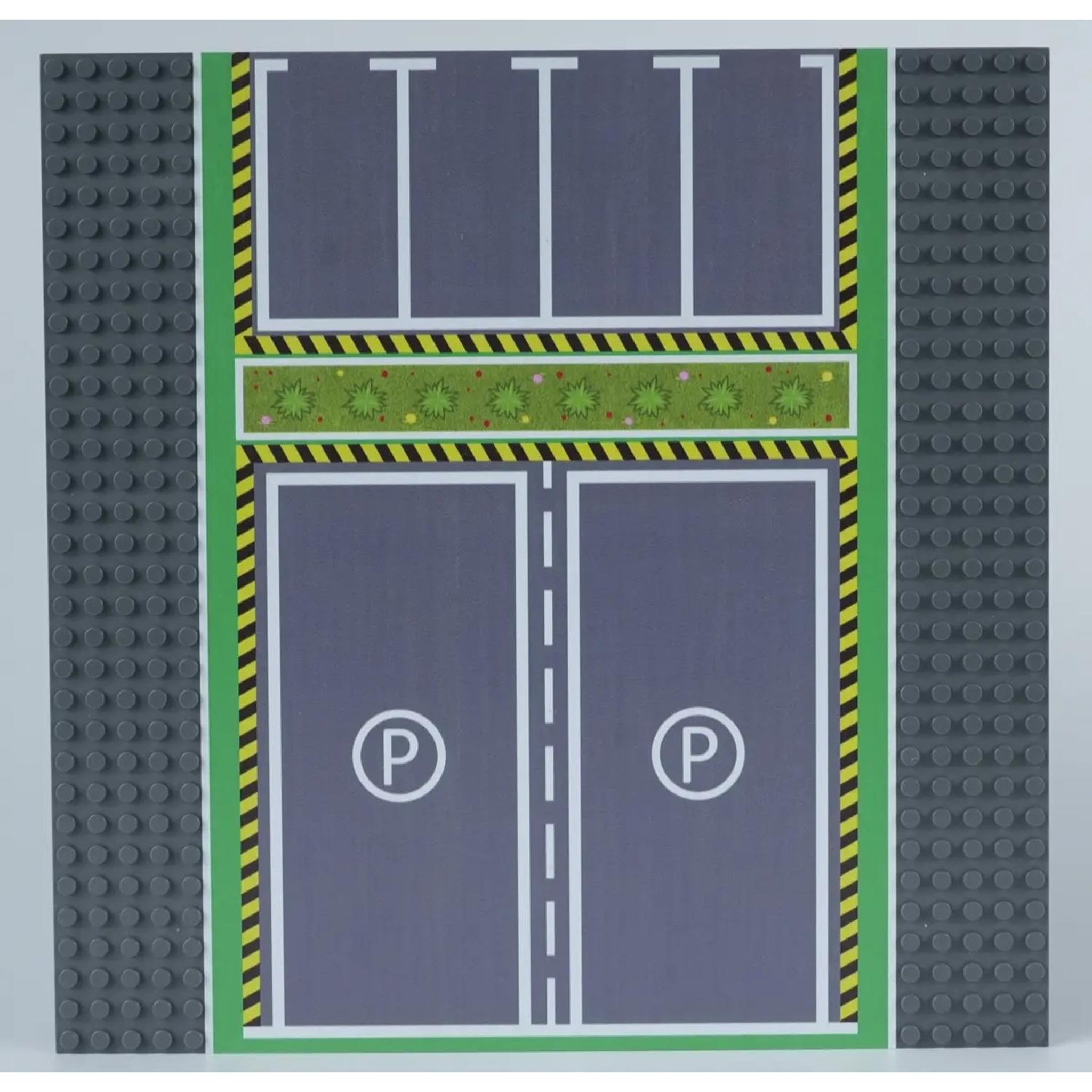 Voir la diapositive 2 : BR1CKS Plaque de rue 32 x 32 Parking