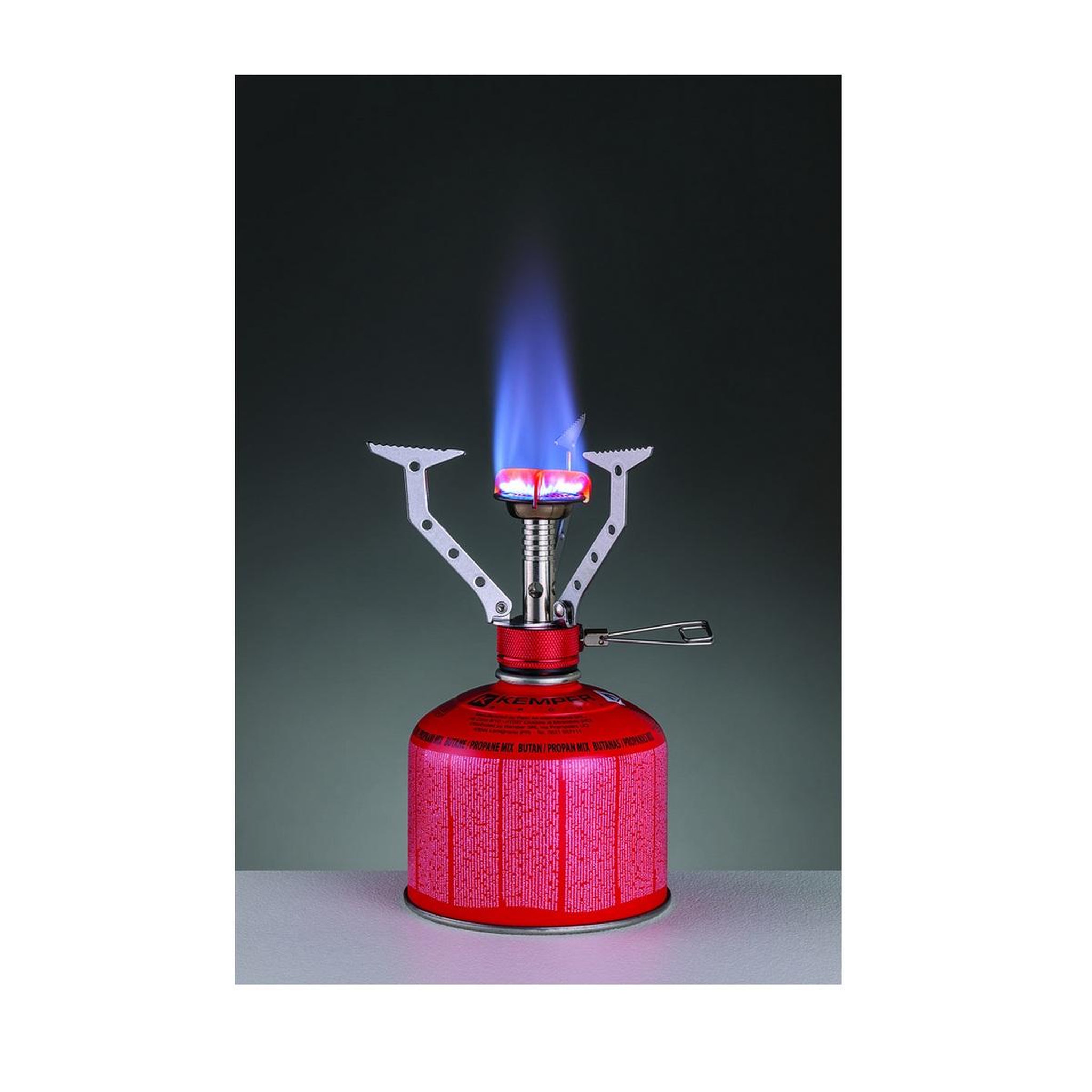 Voir la diapositive 2 : Kemper Réchaud gaz pliable 3kw - ke3009c