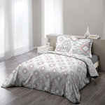 Paris Prix Parure de Lit 3 Pièces  Folio  240x220cm Rose