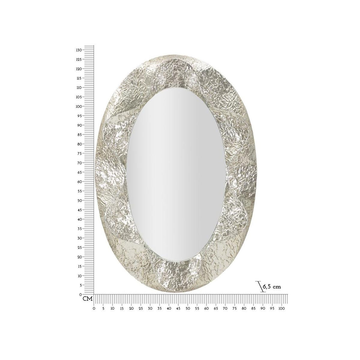 Paris Prix Miroir Ovale Design  Argelux  128cm Argent