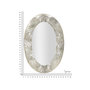 Voir la diapositive 5 : Paris Prix Miroir Ovale Design  Argelux  128cm Argent