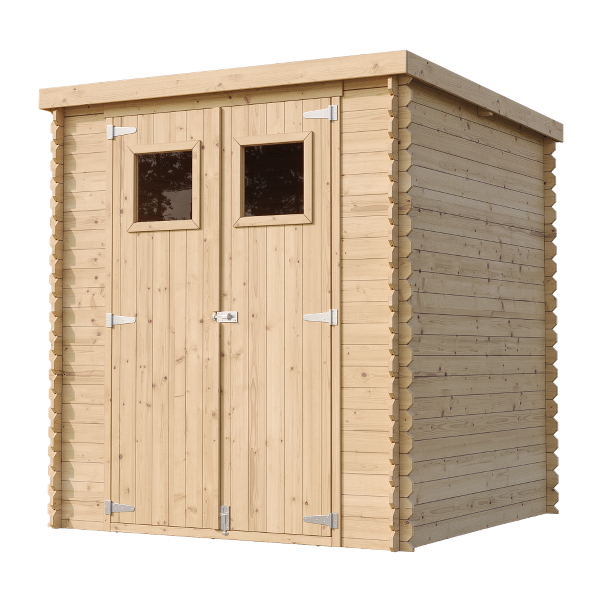 Voir la diapositive 3 : TIMBELA Abri de Jardin en Bois 3,53m² Cabanon Jardin Exterieur à Outils, avec sol imprégné M309+M309G
