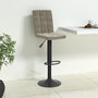 Voir la diapositive 1 : VIDAXL Tabouret de bar Gris clair Velours