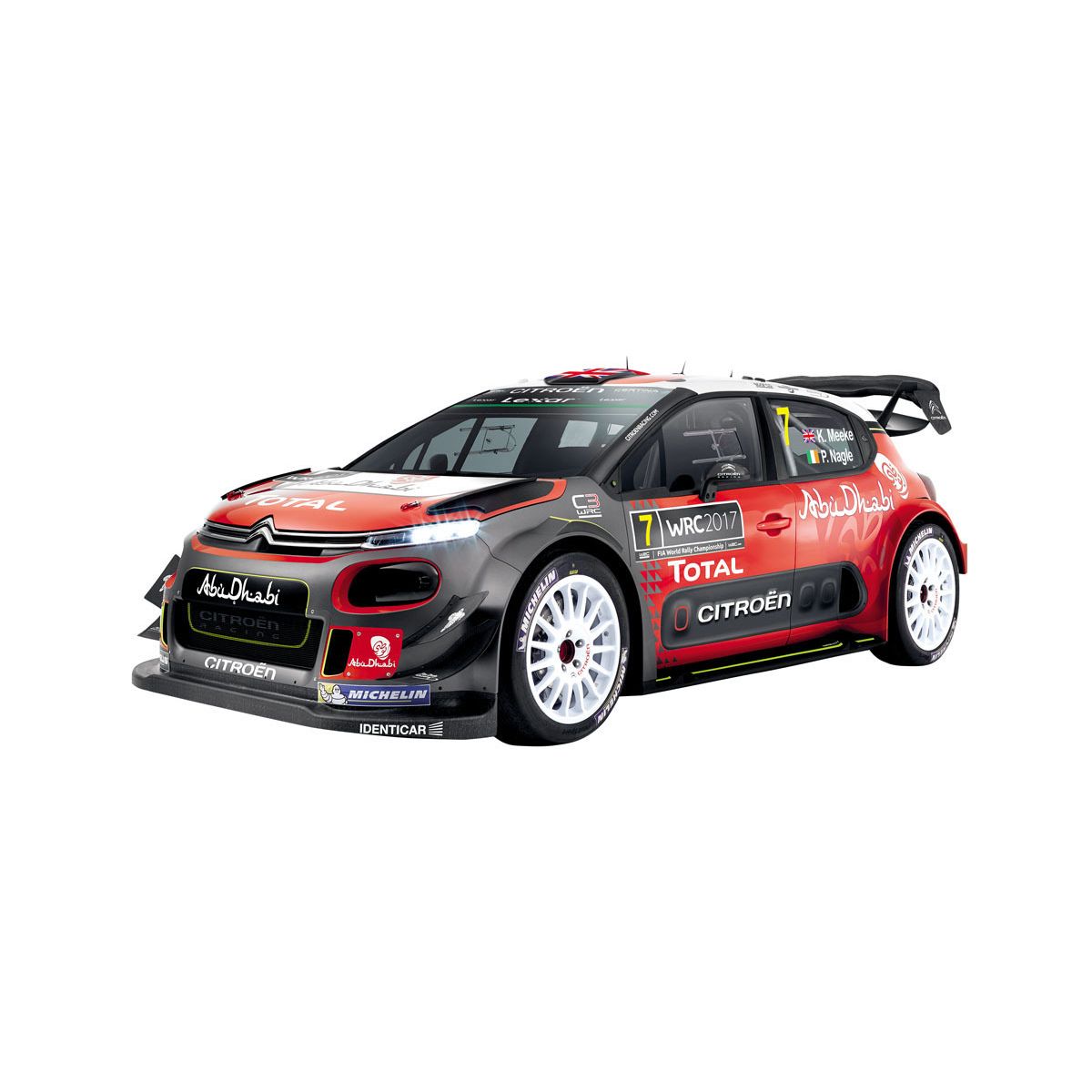 MONDO Racing Citroën C3 WRC radiocommandée 1/24ème