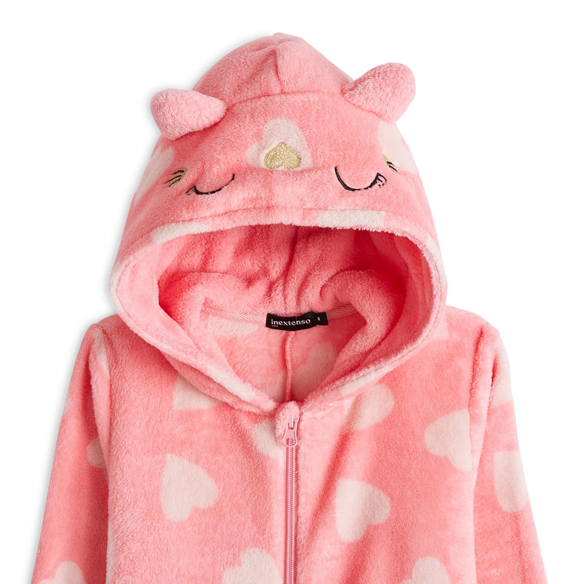 INEXTENSO Combinaison peluche chat fille