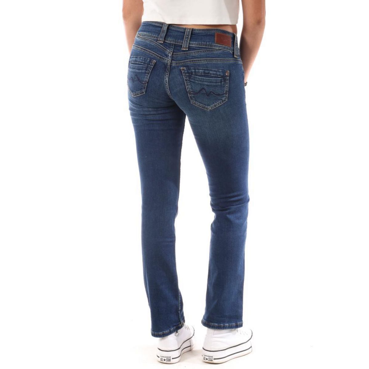 Pepe Jeans Jean Regular Fit  Foncé Femme Pepe jeans Genn   W26