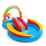 Voir la diapositive 1 : INTEX Intex Piscine gonflable Rainbow Ring Play Center 297x193x135cm 57453NP