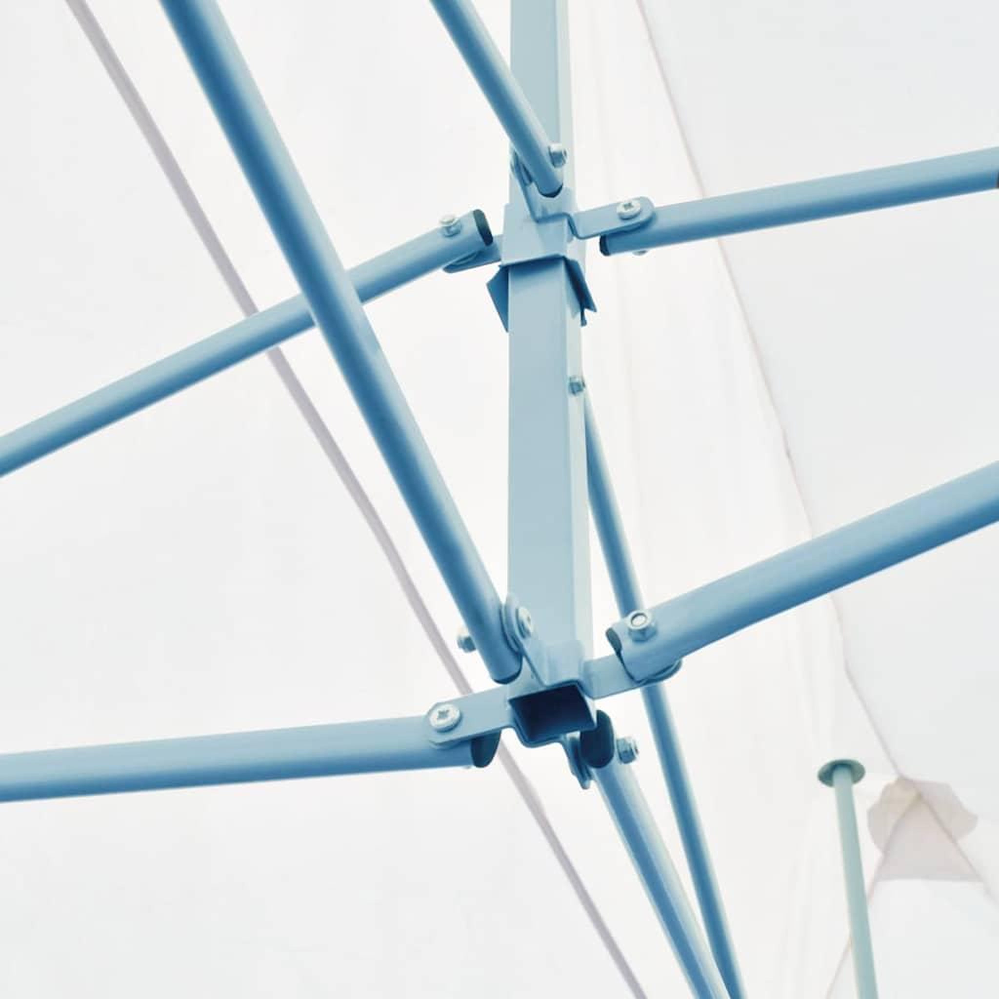 Voir la diapositive 4 : VIDAXL Tente de reception pliable avec parois 3 x 6 m acier blanc