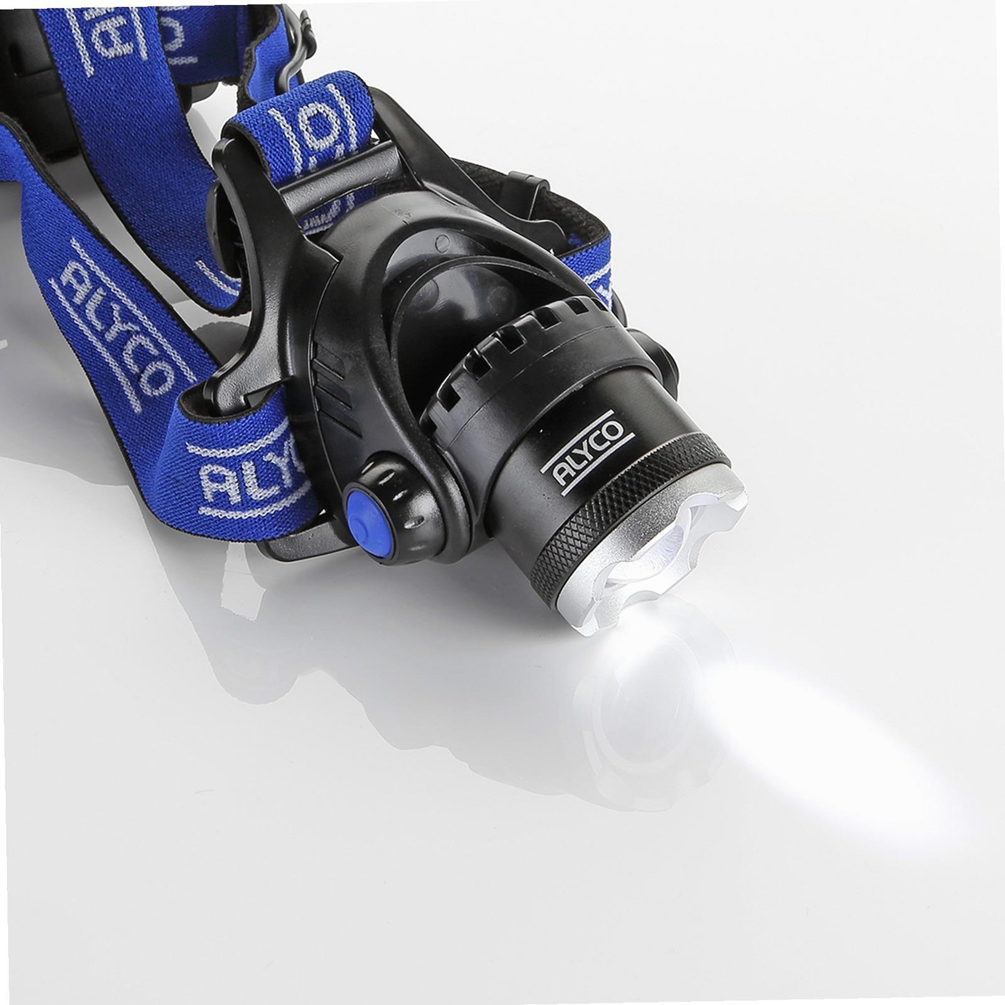 Voir la diapositive 6 : ALYCO Lampe frontale LED rechargeable 10 W 10 W 10 W