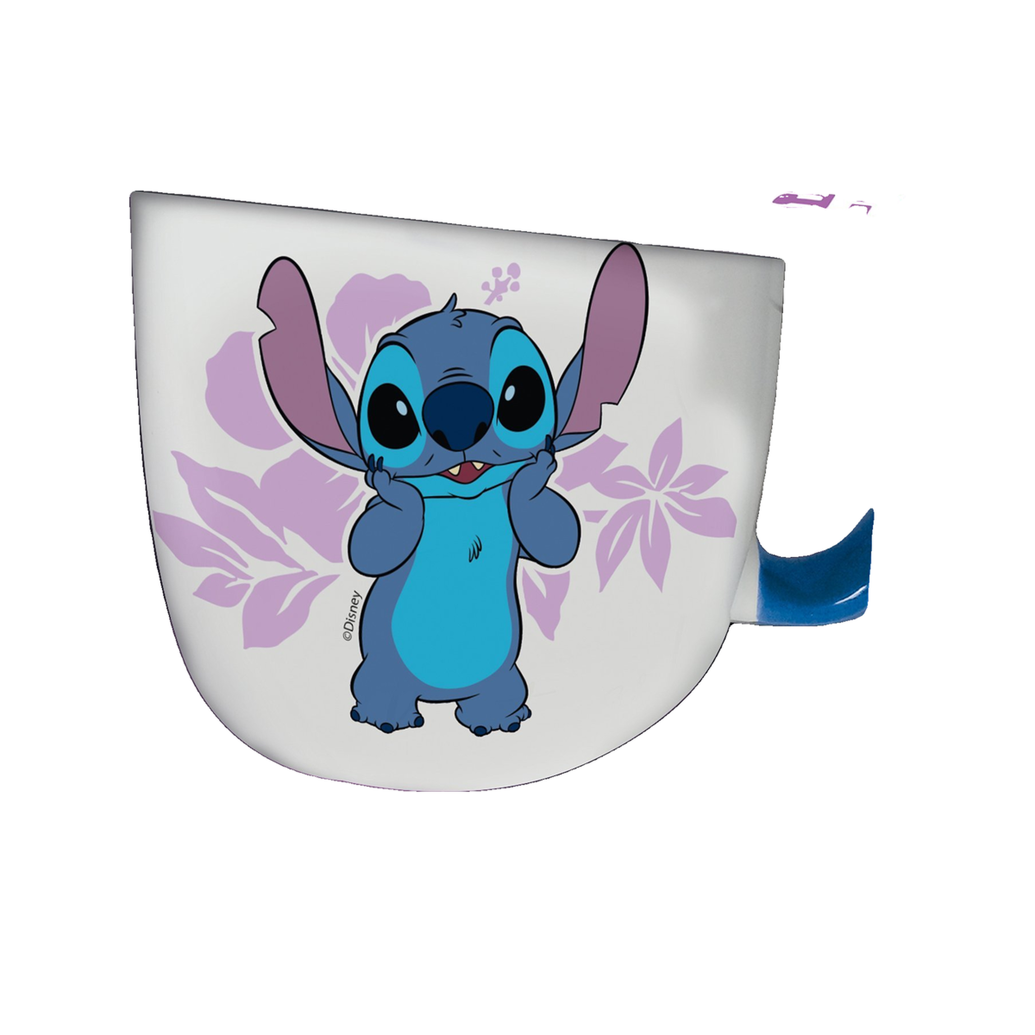 Voir la diapositive 4 : STOR Tasse stor stitch pink flowers 385 ml multicolore