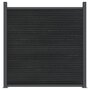 Voir la diapositive 5 : VIDAXL Panneau de cloture gris 526x186 cm WPC