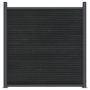 Voir la diapositive 5 : VIDAXL Panneau de cloture gris 526x186 cm WPC