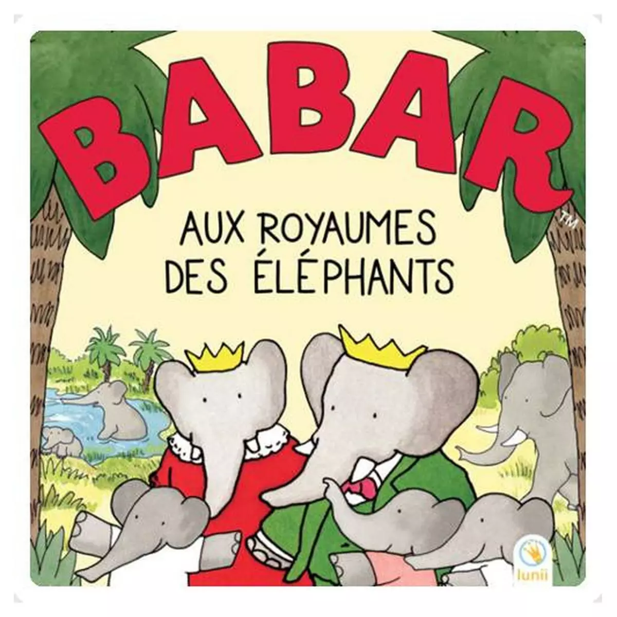 Lunii Coffret Album - Babar aux royaumes des éléphants x2
