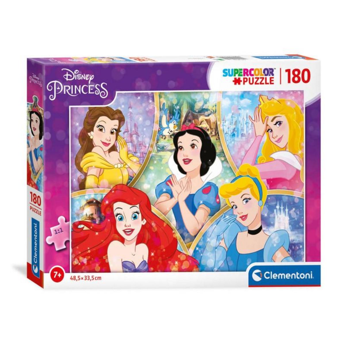 CLEMENTONI Clementoni Puzzle Disney Princess, 180st.