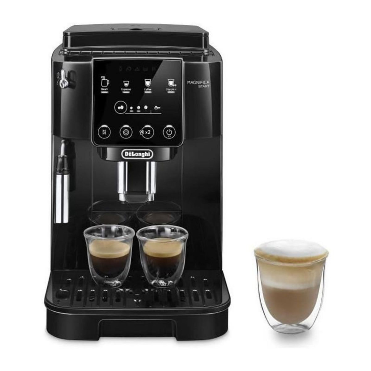 DELONGHI Machine expresso broyeur De'Longhi - Magnifica Start - ECAM220.21.B, Noir