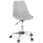 Voir la diapositive 1 : Paris Prix Chaise de Bureau Design  Amidon  81cm Gris