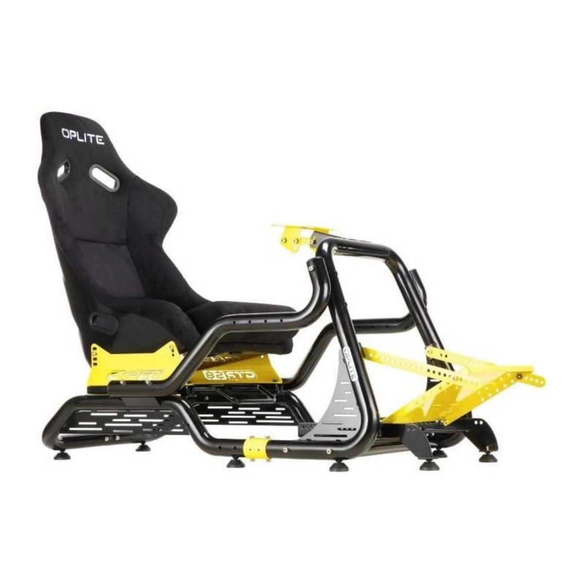 OPLITE Cockpit de simulation racing - OPLITE - GTR S8 Elite Force - Jaune