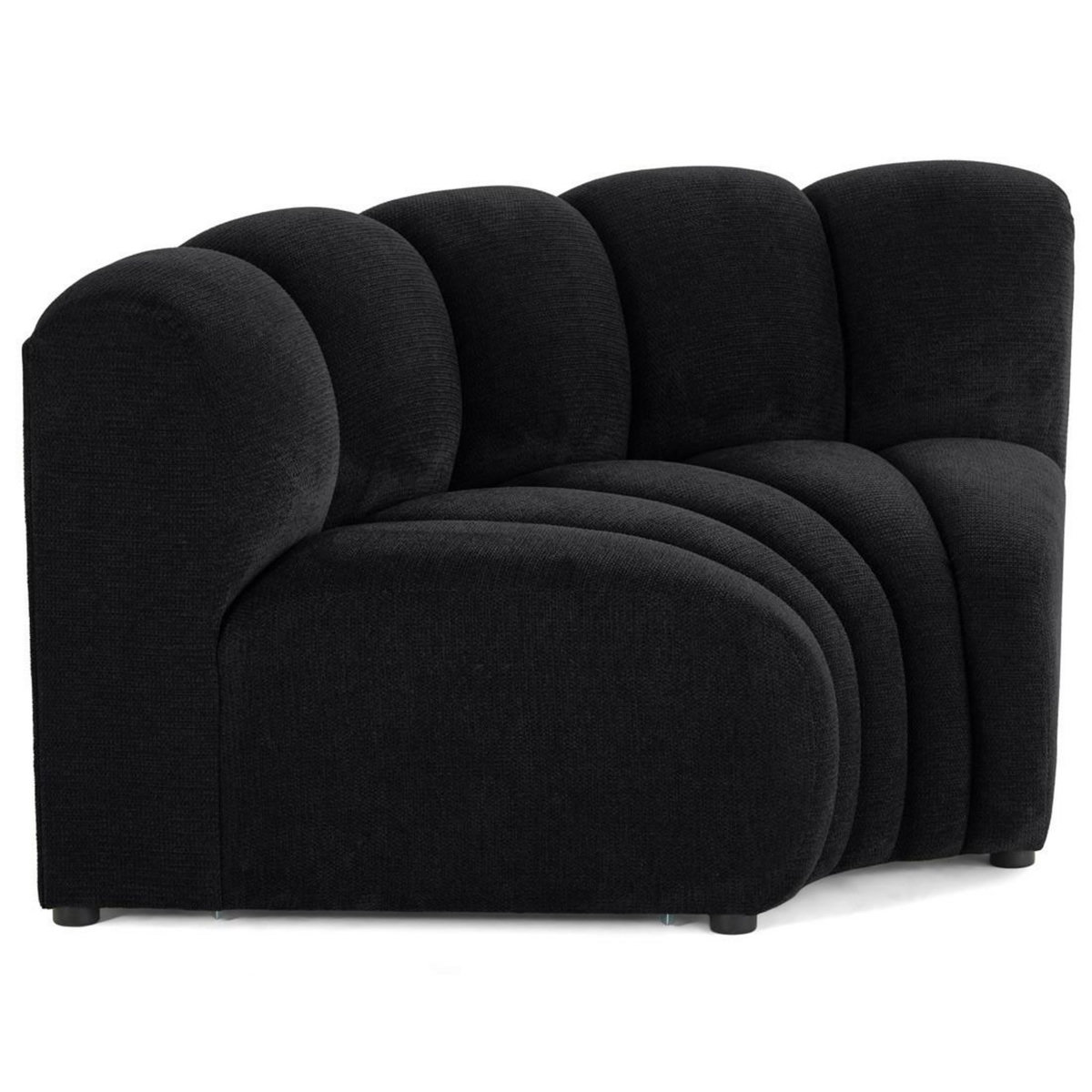 LISA DESIGN Debbie - module d'angle réversible en tissu texturé