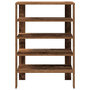 Voir la diapositive 4 : VIDAXL Etagere a chaussures vieux bois 61x32x87,5 cm bois d'ingenierie